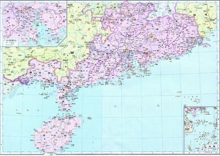 广东省潮州地图，解读历史、文化与地理的交融